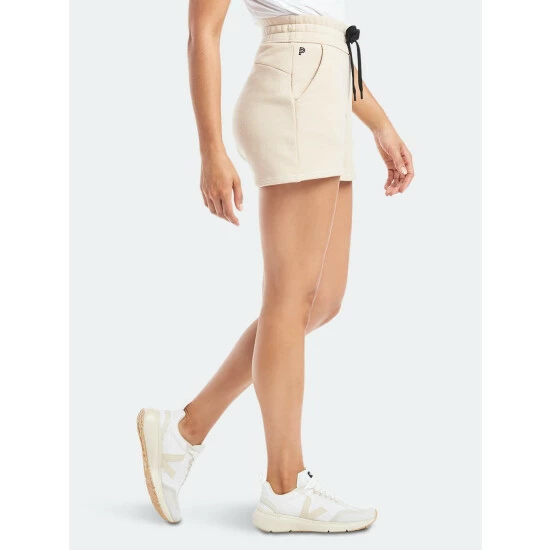 Public Rec Luxe Fleece Short | Women's Ivory Shorts 5 Public Rec Luxe Fleece Short | Women's Ivory Shorts - Image 5