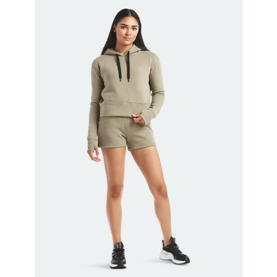 Public Rec Luxe Fleece Short | Women's Sage Shorts 3 Public Rec Luxe Fleece Short | Women's Sage Shorts - Image 3