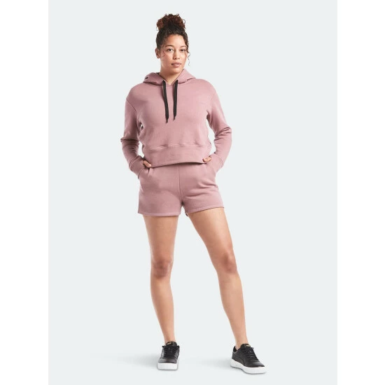 Public Rec Luxe Fleece Short | Women's Mauve Shorts 3 Public Rec Luxe Fleece Short | Women's Mauve Shorts - Image 3