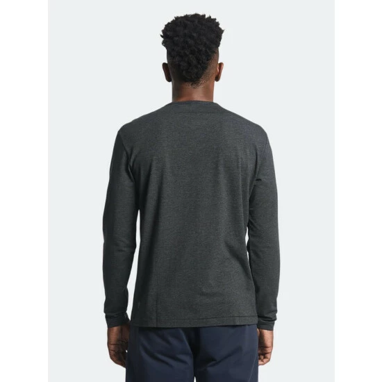 Public Rec Go-To Long Sleeve | Men's Heather Charcoal T-Shirts 4 Public Rec Go-To Long Sleeve | Men's Heather Charcoal T-Shirts - Image 4