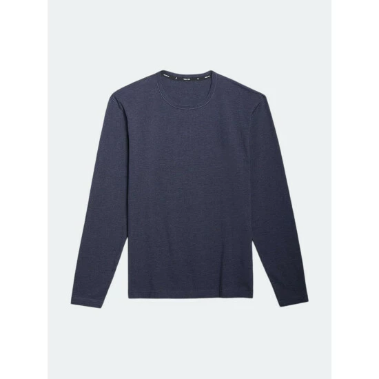 Public Rec Go-To Long Sleeve | Men's Heather Navy T-Shirts 1 Public Rec Go-To Long Sleeve | Men's Heather Navy T-Shirts