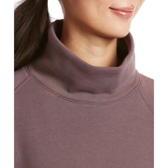 Public Rec Women's Luxe Fleece Pullover Sweatshirts & Sweaters Smokey Plum 5 Public Rec Women's Luxe Fleece Pullover Sweatshirts & Sweaters Smokey Plum - Image 5