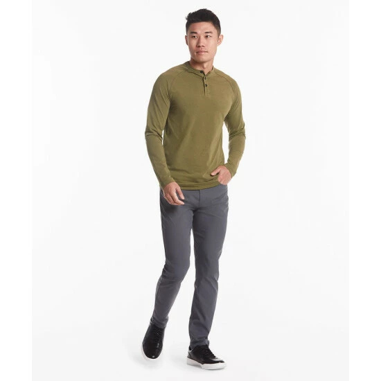 Public Rec Go-To Long Sleeve Henley - Rosemary T-Shirts 2 Public Rec Go-To Long Sleeve Henley - Rosemary T-Shirts - Image 2